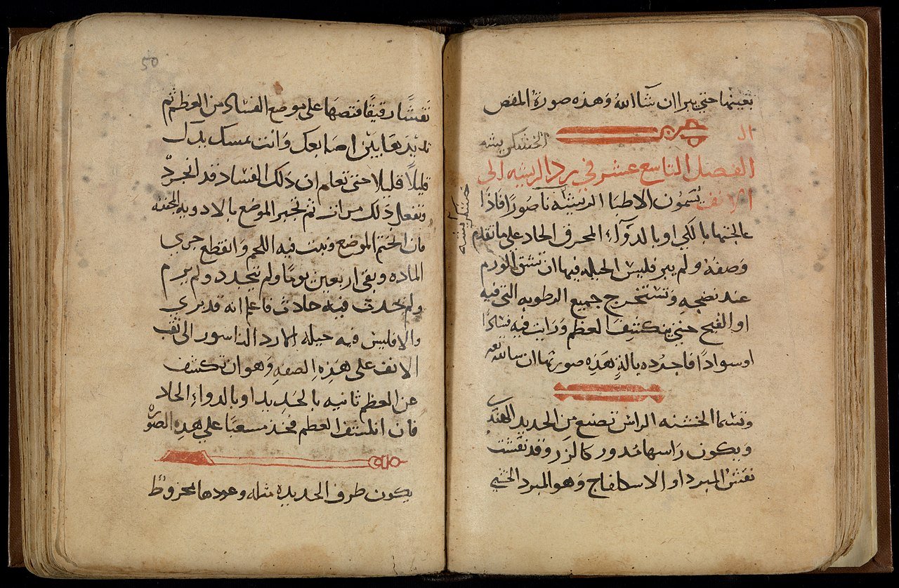 Foto: Dvije stranice arapskog rukopisa djela At-Taṣrīf li man aʿǧaz ʿan at-taʾlīf / Wikipedia & Biblioteka Chester Beatty